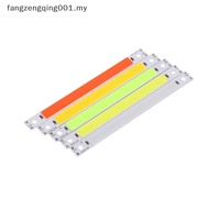 F1MY 120x10MM 3V 5V LED Bulb COB Strip Chip On Board Warm Cold White Blue Red Green 5W LED Lights Fo