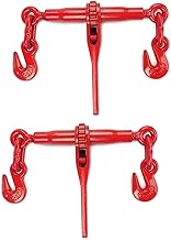 2 Pack G70 Mini Truck Trailer Load Ratchet Chain for 1/4" to 5/16" Chain (Working Load Limit: 7800lb