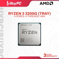 AMD Ryzen 3 3200G Processor | 4 Cores, 4 Threads | AM4 (Tray Unit)