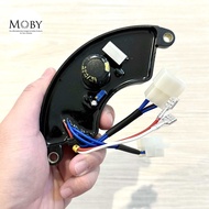 AVR Bulan Sabit 250V 470uF 8 Kabel untuk Genset Bensin Solar 3 Phase 250 V 470 uF 3 Fase Generator