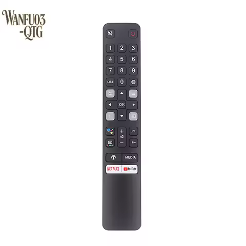New Suitable For TCL Android 4K LED Smart TV RC901V FMR1 No Voice Remote Control 43P725 65C728 50P72