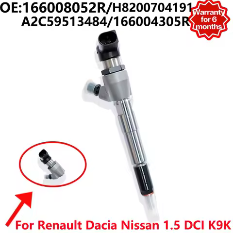 166008052R H8200704191 A2C59513484 5WS40536 Diesel Injector Fits Renault Nissan Dacia 1.5 dCi K9K En