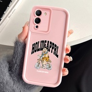 Case For Infinix Note 12 G96 Three-Color Cycling Stone Age Phone Full Silicone Shockproof