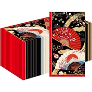 Japanese Hibachi Party Decorations, 100 Sheets Hibachi Party Napkins Supplies Disposable, Asian Japa