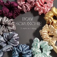 Bow Scrunchie | Detachable Bow | 3 Style in 1 Thing