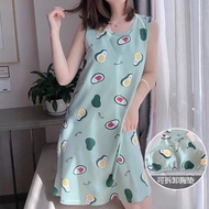 ☂❀▼Cartoon Sando Dress For Women Pajama Duster Sleepwear Dress M-3Xl