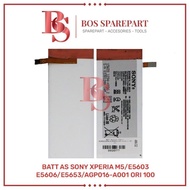 Battery AS SONY XPERIA M5 / E5603 / E5606 / E5653 /AGP016-A001 ORI 100 / BATTERY / BATTERY
