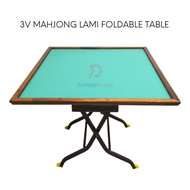 3V High Quality Mahjong Lami Table Foldable Entertainment Poker Fabric Table