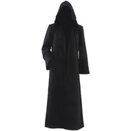 ชุดคอสเพลย์ Sia ชุดคลุมสีน้ำตาลดำสำหรับผู้ชายชุดคอสเพลย์เสื้อผ้าคอสเพลย์ต่อสู้อวกาศในภาพยนตร์ชุด Mdc