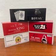 Casino Poker Playing Cards (101Jaws/ 777Playing Cards/ Dai Di King Playing Card/ BlackJack21)