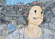 MADSAKI / 限量300" Kung Fu Hustle Ⅱ(inspired by Stepheen Chow)_P  " 功夫 周星馳 親筆簽名 版畫 art print