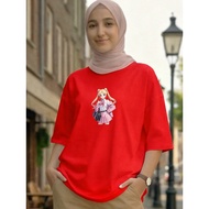 2Y826 [AIYOU] M-5XL T Shirt Baju Perempuan Style Tshirt Woman   Crop Top Plus Size Wanita Women Kore