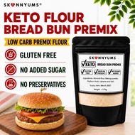[NEW] Skinnyums Keto Bread Bun Keto Premix Flour Tepung Keto Roti Tepung Atkins Tepung Keto Almond B