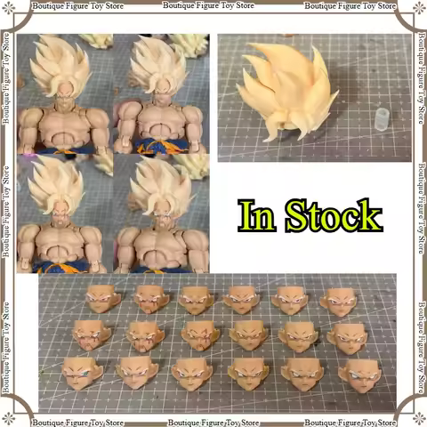 In Stock Dragon Ball S.H.Figuarts SHF Weekly Jump Color Son Goku Accessories Anime Action Figures To