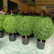 Artificial Bayberry Leaf Grass Ball Tree Indoor Decoration Artificial Grass Ball Tree  Nordic Style 