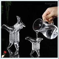 ROSEGOODS Chinese Emperor Cup, Tripod Base Ancient Crystal Glass Cup,  Chinese Wine Retro Whiskey Sh
