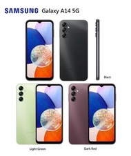 ---沽清！Out of stock！售罄！----Samsung A14 5G, A146P/DSN,Dual雙卡 (4/64GB: $948 | 6/128GB: NA)，6.6” FHD，5,0