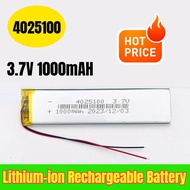 4025100 3.7V 1000mAH Lithium-ion Rechargeable Battery