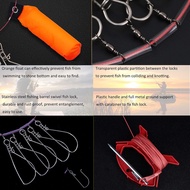 Fish Stringer, Fishing Stringer Clip Live Fish Lock, with High Strength Snaps/Buckles, Big Fish Wire