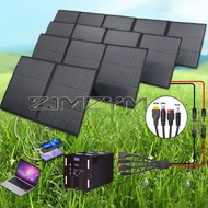 Foldable Solar Panel 300W / 250W / 200W Solar Panel with Solar Output for Power Station Solar Genera