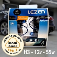 Express * LEZEN - H3 Pair of 3000K Xenon Light Bulbs 5000K/