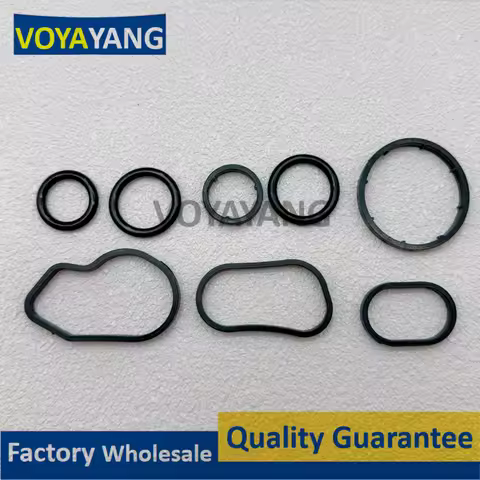 1set 6511840480 6511840580 6511800665 Oil Cooler Seal For Mercedes Benz W204 W212 Sprinter W906 OM65