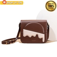 Pierre Cardin women's bag brown cowhide