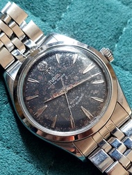 Vintage Tudor  刁陀大花 Big Rose，黑面 34mm