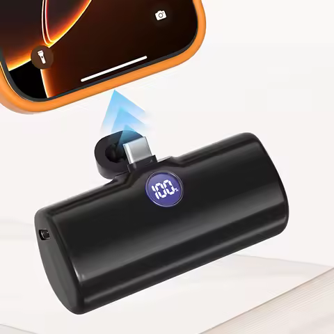 Mini Power Bank 5000mAh External Battery Portable Charger 5500mAh Fast Charging Powerbank for Androi