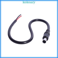 KOK 18AWG Power Pigtail Cable 6 5mmx4 4mm Male Plug to Bare Wire Open End Power Wire Supply Repair C