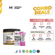 [BUNDLE] MUSCLE FIRST Pro BCAA 300gr + Pro BCAA 14 Sachets - Recovery & Hydration Supplement