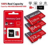128GB 64GB 32GB 16GB 4GB Micro SD Card Class 10 A1 High Speed TF Memory Card With Card Reader & SD A