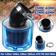 35มม.-48มม. กรองอากาศกันน้ำสำหรับรถจักรยานยนต์125cc 140cc 150cc 250ccc ATV Pit Dirt Bike