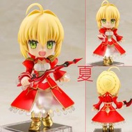 《夏本舖》日版 壽屋 Cu-poche FGO Fate Extra 紅賽巴 尼祿 巨乳 Saber 口袋人 可動 Q版