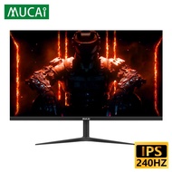 MUCAI จอ LCD ขนาด24นิ้ว240Hz,PC IPS HD เดสก์ท็อปเกมการเล่นเกมจอคอมพิวเตอร์จอแบน DP 24 "1K 1920*1080