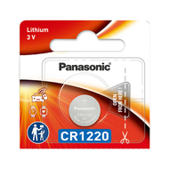 Panasonic 3V鈕扣型鋰電池 CR1220