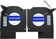 Replacement New CPU+GPU Cooling Fan for HP OMEN 9 Slim 16-U 16-WF 16-WD 16-XF TPN-C167 TPN-C170 EG75