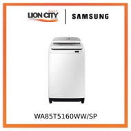 Samsung WA85T5160WW/SP, Top Load Washing Machine, 8.5KG, 3 Ticks, with Wobble™