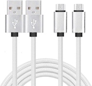 Micro USB Cable Nylon Braided Fast Quick Charger Cable USB To Micro USB 2.0 Fast Charging Cord for S