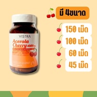 VISTRA Acerola Cherry 1000 mg & Citrus Bioflavonoids Plus วิสทร้า อะเซโรลาเชอรี่ 1000 มก. & ซิตรัส ไ