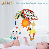 [Super Savings] Jollybaby 3-6 months old baby stroller toy pendant convenient cloth rattle