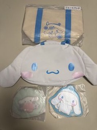全新 Cinnamoroll 玉桂狗 肉桂狗 大耳狗 行李袋 飯盒袋 行李牌