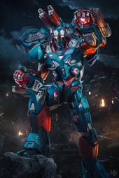 野獸國 Hot Toys 1/6 MMS547-D34 終局之戰鋼鐵愛國者 iron patriot MMS547D34