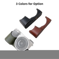 Camera Protective Case Retro Style Portable with Enhanced Grip for A6400 A6300 A6100 A6000 Camera(Co