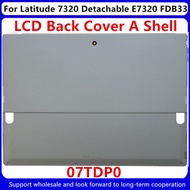 New For Dell Latitude 7320 Detachable E7320 FDB33 LCD Back Cover Rear Lid Top Case A Shell 07TDP0 7T