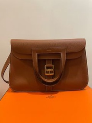 Hermes Halzan 31 Gold color