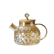 APA Borosilicate Glass Teapot Hot Cold Water Kettle Jug Air Jug Kaca Glass Water Teko Jar Air Tea Po