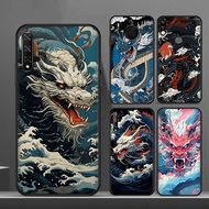 Huawei P10 Lite P20 Pro P20 Lite P30 Pro P30 Lite dragon Soft Phone Silicone Protection Case