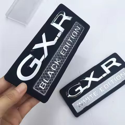 GXR White Edition /Black Edition Emblem Sticker Cover For Toyota Land Cruiser 200 LC200 FJ200 Access