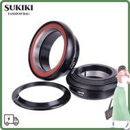 SUKIKII Bicycle Headset, 4252ST 3434S Straight Tapered Fork,  Durable Straight Tube 4444S Sealed Bea